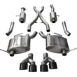 Load image into Gallery viewer, Corsa 2014-2021 Jeep Grand Cherokee 3.6L V6 Black Sport Cat-Back Exhaust - Main Product View