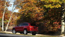 Load image into Gallery viewer, Corsa 2014-2021 Jeep Grand Cherokee 3.6L V6 Polished Sport Cat-Back Exhaust - Back View