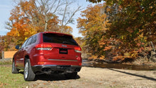Load image into Gallery viewer, Corsa 2014-2021 Jeep Grand Cherokee Summit Edition Black 2.5in Dual Rear Exit Cat-Back Exhaust - Detail View