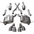 Load image into Gallery viewer, Corsa 2014-2021 Jeep Grand Cherokee Summit Edition Polished 2.5in Dual Rear Exit Cat-Back Exhaust - Main Product View