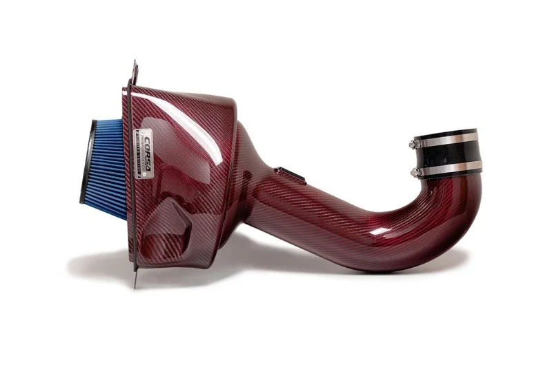 Corsa 2015-19 Chevrolet Corvette C7 Z06 6.2L V8 Red Carbon Fiber Air Intake (Does Not Fit ZR1) - Main Product View