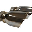 Load image into Gallery viewer, Corsa 2015-2016 Dodge Charger R/T w/ Pursuit Valance 2.5in Inlet / 4in Outlet Polished Tip Kit - Back View