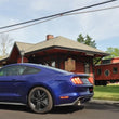 Load image into Gallery viewer, Corsa 2015-2017 Ford Mustang EcoBoost 2.3T Sport 3in Cat-Back Dual Rear Exit Polished Tips - Detail View