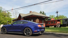 Load image into Gallery viewer, Corsa 2015-2017 Ford Mustang EcoBoost 2.3T Sport 3in Cat-Back Dual Rear Exit Polished Tips - Detail View