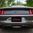Load image into Gallery viewer, Corsa 2015-2017 Ford Mustang GT 5.0 3in Axle Back Exhaust Black Dual Tips (Touring) - Detail View