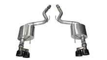 Load image into Gallery viewer, Corsa 2015-2017 Ford Mustang GT 5.0 3in Axle Back Exhaust Black Quad Tips (Sport) - Main Product View