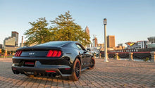 Load image into Gallery viewer, Corsa 2015-2017 Ford Mustang GT 5.0 3in Cat Back Exhaust Black Quad Tips (Sport) - Side View