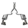 Load image into Gallery viewer, Corsa 2015-2017 Ford Mustang GT 5.0 3in Cat Back Exhaust Polish Quad Tips (Sport) - Main Product View