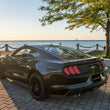 Load image into Gallery viewer, Corsa 2015-2017 Ford Mustang GT 5.0 3in Cat Back Exhaust Polish Quad Tips (Sport) - Side View