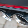 Load image into Gallery viewer, Corsa 2015-2017 Ford Mustang GT 5.0 3in Cat Back Exhaust Polish Quad Tips (Sport) - Detail View