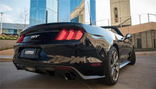 Load image into Gallery viewer, Corsa 2015-2017 Ford Mustang GT Convertible 5.0L V8 Black Sport Cat-Back Dual Rear Exit - Side View