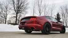 Load image into Gallery viewer, Corsa 2015-2017 Ford Mustang GT Fastback 5.0 3in Xtreme Cat Back Exhaust w/ Dual Black 4.5in Tips - Installation View