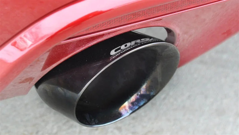 Corsa 2015-2017 Ford Mustang GT Fastback 5.0 3in Xtreme Cat Back Exhaust w/ Dual Black 4.5in Tips - Additional View 5