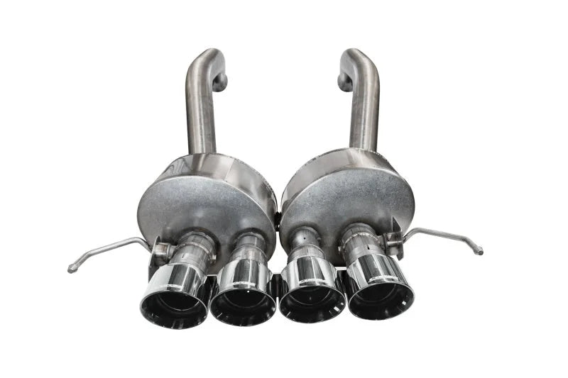 Corsa 2015-2019 Chevrolet Corvette C7 Z06 6.2L 2.75in Xtreme Axle-Back w/ Dual NPP - Back View