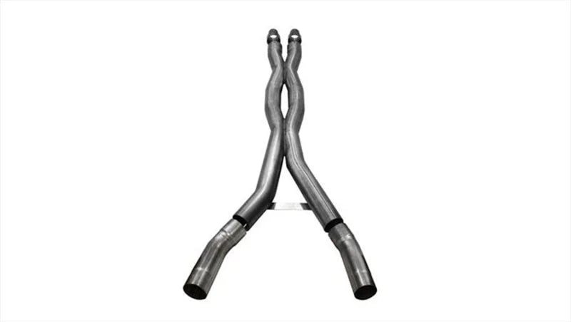 Corsa 2015-2020 Ford Mustang GT350 3in Double X Pipe Exhaust - Detail View