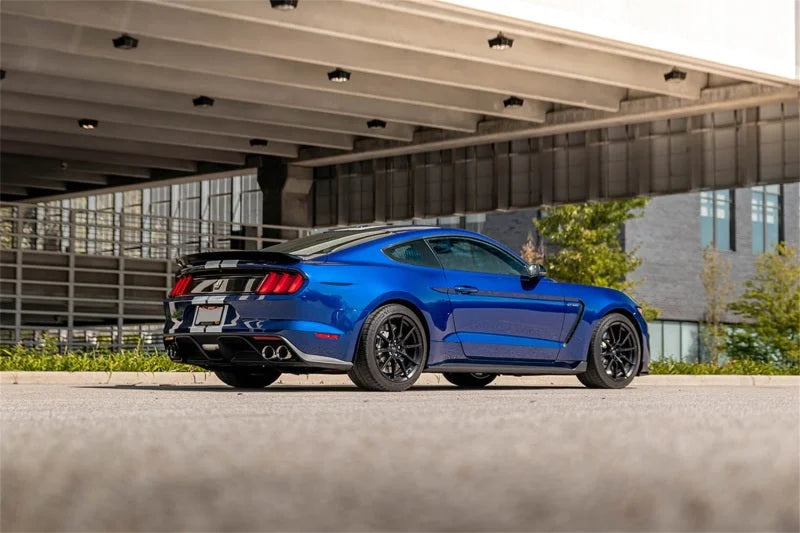 Corsa 2015-2020 Ford Mustang GT350/R 5.2L V8 Dual Rear Cat-Back- Stainless Dual Rear Exit - Back View
