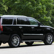 Load image into Gallery viewer, Corsa 2015-2020 GMC Yukon Denali 6.2L V8 Single Side Exit Cat-Back Exhaust w/ Polished Tips - Back View