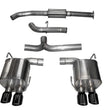 Load image into Gallery viewer, Corsa 2015-2021 Subaru WRX Cat Back Exhaust Black Quad 3.5in Tips *Sport* - Main Product View