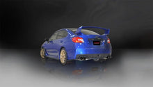 Load image into Gallery viewer, Corsa 2015-2021 Subaru WRX Cat Back Exhaust Black Quad 3.5in Tips *Sport* - Detail View