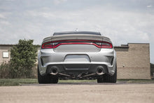Load image into Gallery viewer, Corsa 2015-2023 Charger SRT/Hellcat/Redeye 2.75in Valved Catback DRE w/ Single 4.5in Blk PVD Tips - Side View