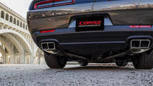 Load image into Gallery viewer, Corsa 2015-2023 Dodge Challenger SRT / Scat Pack / R/T 6.4L Polished Xtreme Cat-Back Exhaust - Installation View