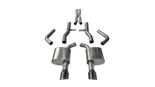 Load image into Gallery viewer, Corsa 2015-2023 Dodge Charger SRT/Scat Pack/R/T 6.4L Black Xtreme Cat-Back Exhaust - Main Product View