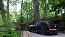 Load image into Gallery viewer, Corsa 2016-2019 Cadillac ATS-V 3.6T 4in Polished Sport Axle-Back Exhaust - Side View