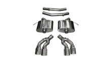 Load image into Gallery viewer, Corsa 2016-2019 Cadillac CTS V 6.2L V8 2.75in Polished Xtreme Axle-Back Exhaust - Side View