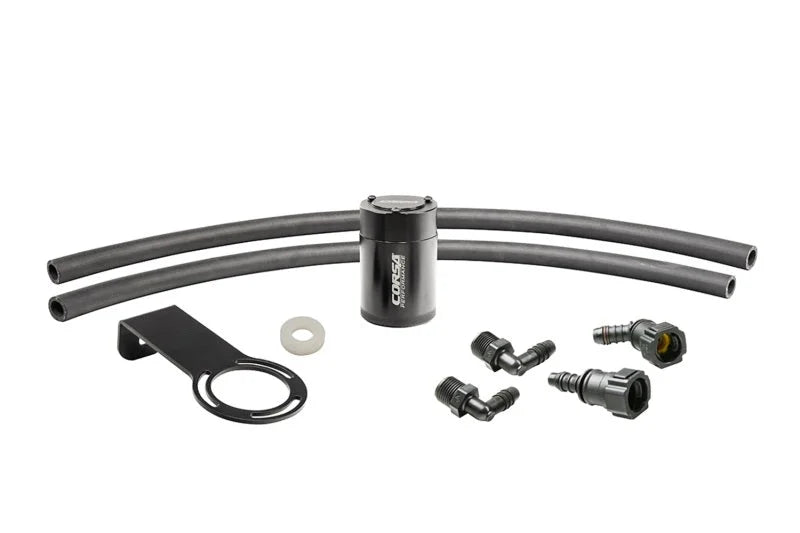 Corsa 2016-2023 Chevrolet Camaro SS Coupe 6.2L V8 (RWD) Aluminum Oil Catch Can w/Mounting Bracke - Main Product View