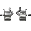 Load image into Gallery viewer, Corsa 2016-2024 Chevrolet Camaro SS 6.2L V8 2.75in Black Xtreme Axle-Back Exhaust Dual Rear Exit - Side View
