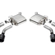 Load image into Gallery viewer, Corsa 2016-2024 Chevrolet Camaro SS / ZL1 Valved Axle-Back Exhaust w/ Black Carbon Fiber Quad Tips - Main Product View