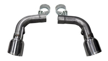 Load image into Gallery viewer, Corsa 2016-2024 Chevy Camaro SS 2.75in Inlet / 4.5in Outlet Polished Tip Kit (For Corsa ExhaustOnly) - Installation View