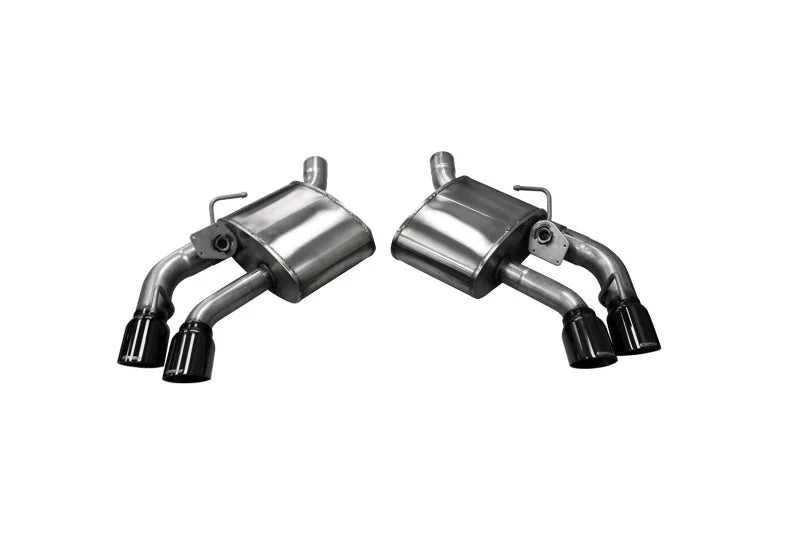 Corsa 2016-24 Chevrolet Camaro SS/ZL1 6.2L V8 Black Xtreme Axle-Back Exhaust (w/ Factory NPP Valve) - Main Product View