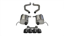 Load image into Gallery viewer, Corsa 2017-2019 Chevy Corvette Z06 3in Axle Back Exhaust Black Quad 4.5in Tip (Xtreme) - Main Product View