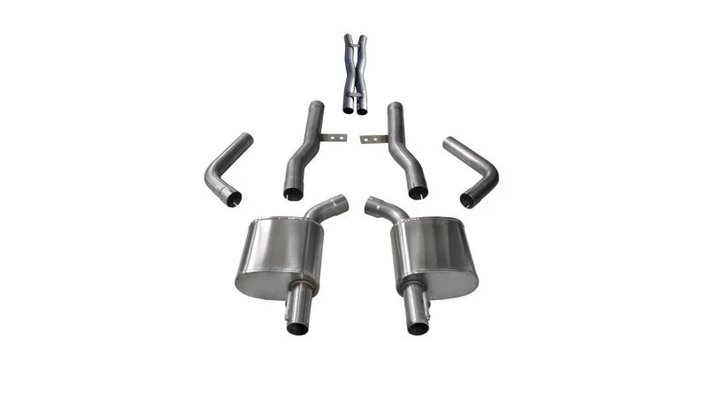 Corsa 2017-2020 Dodge Charger/Chrysler 300 5.7L V8 Xtreme Cat-Back Dual Rear Exit w/o Tips - Main Product View