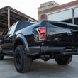 Load image into Gallery viewer, Corsa 2017-2020 Ford F-150 Raptor 3.5L Sport Cat-Back Dual Rear Exit w/ 5in Gunmetal Tip - Detail View