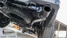 Load image into Gallery viewer, Corsa 2017-2020 Ford F-150 Raptor 3.5L Sport Cat-Back Dual Rear Exit w/ 5in Satin Polished Tip - Side View