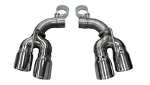 Load image into Gallery viewer, Corsa 2017-2024 Chevy Camaro SS 2.75in Inlet / 4in Outlet Polished Tip Kit (For Corsa Exhaust Only) - Side View