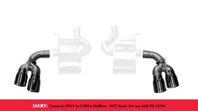 Load image into Gallery viewer, Corsa 2017-24 Chevy Camaro ZL1 2.75in Inlet / 4.0in Outlet Black PVD Tip Kit (For Corsa ExhaustOnly) - Side View