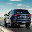 Load image into Gallery viewer, Corsa 2018-2021 Jeep Grand Cherokee TrackHawk 6.2L Xtreme Cat-Back Dual Rear Exit w/4.5in BlackTips - Back View