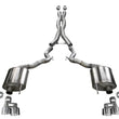 Load image into Gallery viewer, Corsa 2018-2023 Ford Mustang GT Convertible w/o Active Valves Xtreme Cat-Back w/ 4in Tips - Side View