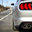 Load image into Gallery viewer, Corsa 2018-2023 Ford Mustang GT Fastback 5.0L 3in Sport Axle-Back Exhaust w/ 4in Black Tips - Side View
