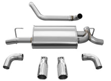 Load image into Gallery viewer, Corsa 2018-2025 Jeep Wrangler JL 2.5in Dual Rear Exit Polished Tips Sport Axle-Back Exhaust - Main Product View