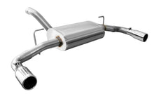 Load image into Gallery viewer, Corsa 2018-2025 Jeep Wrangler JL 2.5in Dual Rear Exit Polished Tips Touring Axle-Back Exhaust - Installation View