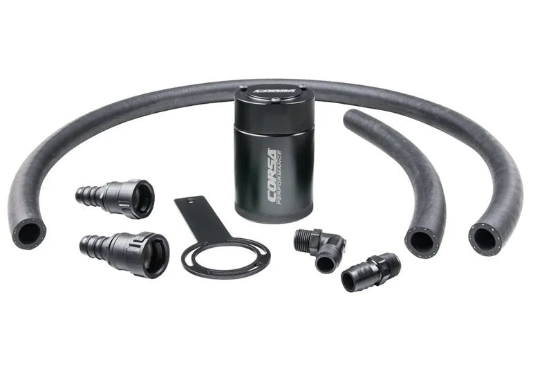 Corsa 2018-2025 Jeep Wrangler JL & JLU / Gladiator JT (3.6L) Oil Catch Can - Main Product View
