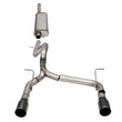 Load image into Gallery viewer, Corsa 2018-2025 Jeep Wrangler JLU 3.6L 2.75in Sport Cat-Back Exhaust w/ 4in Black Tips - Main Product View