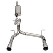 Load image into Gallery viewer, Corsa 2018-2025 Jeep Wrangler JLU 3.6L 2.75in Sport Cat-Back Exhaust w/ 4in Tips - Main Product View
