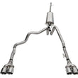 Load image into Gallery viewer, Corsa 2019-2025 GMC Sierra 1500 Cat-Back Dual Rear Exit with Twin 4in Polished Pro-Series Tips - Main Product View