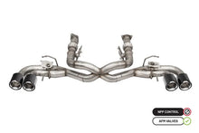 Load image into Gallery viewer, Corsa 2020-2025 Chevrolet Corvette C8 RWD 3in Delete 4 Valve Cat-Back w/NPP w/4.5in CF PolishedTips - Main Product View