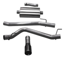 Load image into Gallery viewer, Corsa 2020-2025 Jeep Gladiator JT 3.6L Single Side Exit Cat-Back Exhaust w/ Single 4in PolishedTip - Side View